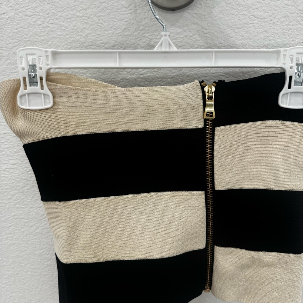 Cider Black and Cream Crop Top - Picture 5 of 6